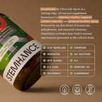 Ultra Life Sport StemHance – Cellular Renewal & Healthy Aging Supplement with Vahonona, Spermidine, Resveratrol, Sea Buckthorn, Green Tea, Vitamins D3, K2, B Complex – 120 Capsules