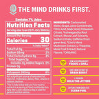GYM WEED Athletic Focus Drink with KSM-66 Ashwagandha, Lion's Mane Mushroom, L-Theanine, 200mg Green Tea Caffeine with Natural Sweeteners Rainbow Sherbet Flavor, 12 Pack