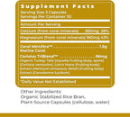Premier Research Labs Calcium Magnesium Plus - Calcium Magnesium Supplement, Calcium Supplement for Bone Health, with Mushroom Complex - Reishi & Lions Mane - 90 Vegetarian Capsules