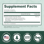 PurePremium Berberine with Ceylon Cinnamon Complex - 1500mg Berberine Supplement HCl, Cinnamon & Turmeric Supplement Supports Blood Sugar Levels Already Within Normal Range - 2 Month Supply, 120ct