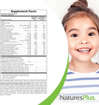 NaturesPlus Animal Parade Gold Children's Multivitamin - Assorted Cherry, Orange & Grape Flavors - 120 Animal-Shaped Chewable Tablets, Pack of 4 - Vegan, Gluten Free - 240 Total Servings