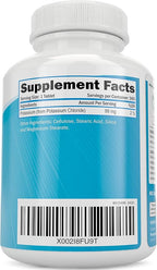 Potassium Chloride Supplement | 1 Year Supply | Heart & Circulatory Health Support | With Potassium 99mg Per Serving for Electrolyte & Fluid Balance Support | Gentle on Digestion | Non-GMO | 365 Ct