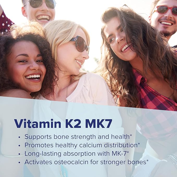 Superior Source Vitamin K2 MK-7 (Menaquinone-7), 300 mcg - Bone Strength & Health Support Supplement - Aids Healthy Heart Function - Bariatric-Friendly - 60 Sublingual Dissolving Tablets