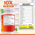 NEW AGE Amino Acids Supplement L-Lysine, L-Threonine, L-Leucine, Isoleucine, Valine, L-Histidine, L-Tryptophan, L-Methionine, L-Arginine, L-Cysteine, L-Glutamine, L-Serine, Aspartic Acid- 180 Count