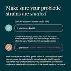 Ora Organic Probiotics with Prebiotics - 52 Billion CFU 11 Clinically Studied Strains for Digestive Health, Trust Your Gut, Gluten Free, 60 Capsules