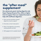 American Health Super Papaya Enzyme Plus - 180 Chewable Tablets - The After-Meal Supplement - Non-GMO - 60 Servings