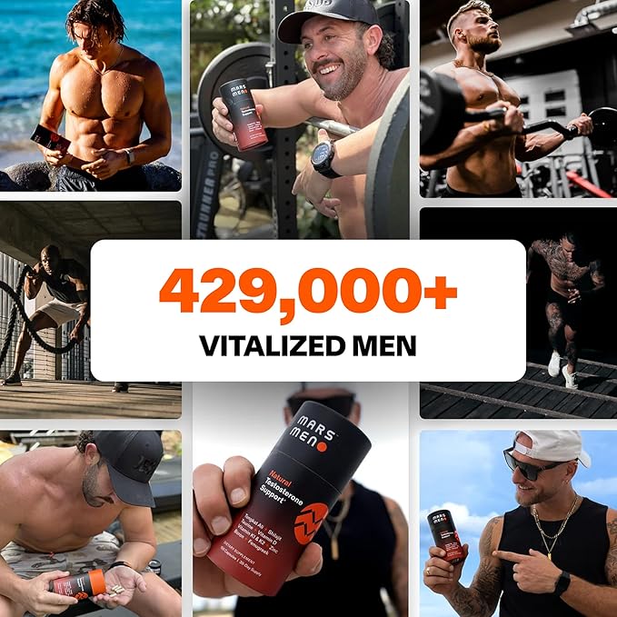 Testosterone Booster for Men - Natural Supplement Premium Tongkat Ali, Fenugreek, Shilajit & Boron - Male Support - Libido, Energy & Muscle Growth Support - 30 Servings