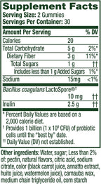 Align Dualbiotic, Prebiotics and Probiotics for Women and Men, Probiotics for Digestive Health, Prebiotics Help Nourish Good Bacteria, Natural Fruit Flavors, 60 Probiotic Gummies