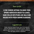 Frontier Co-op Organic Jasmine Pearls Green Tea, 16 Oz, Bulk Bag