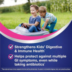 Florastor Kids Dual Action Probiotic Supplement, Strengthens Kids' Digestive & Immune Health, 60 Easy-to Mix Powder Sticks