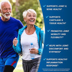 Vitamin World Triple Strength Joint Mover, Glucosamine Chondroitin with MSM Joint Support Supplement, Collagen & Boswellia Serrata Extract, Support Joint Strength, Comfort & Flexibility, 90 Caplets