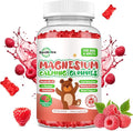 Magnesium Gummies for Kids - Magnesium Glycinate Gummies Complex with L-Theanine, Vitamin B6, D3 for Kids & Adults Calm, Sleep, Relaxation, Brain, Bones,Sugar Free Raspberry 60ct