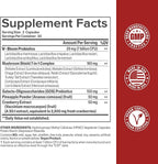 Vaginal Probiotics for Women - pH Balance, Healthy Vaginal Odor, Vaginal Flora, Yeast Balance, Immune Support - Prebiotics & Lactobacillus Probiotic, Mushroom, Cranberry, Pineapple, 60 CT