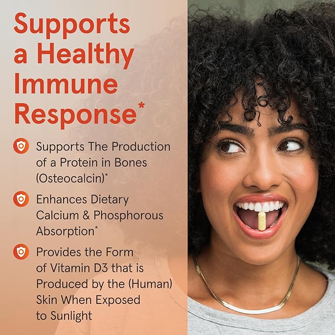 Jarrow Formulas Vitamin D3 125 mcg (5000 IU) - 100 Servings (Softgels) - Bone Health, Immune Support & Calcium Metabolism Support - Vitamin D Supplement - D3 Vitamins - 5000 IU Vitamin D (Pack of 12)