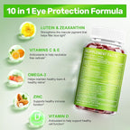 Lutein and Zeaxanthin Supplements, Eye Vitamin & Mineral Supplement, Multivitamin for Vision & Ocular Health with Omega-3, Protect and Enhance Your Eye Health Completely, 150 Softgels