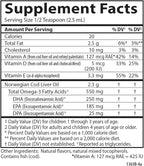 Carlson - Kid's Cod Liver Oil, 550 mg Omega-3s, Vitamins A & D3, Wild Norwegian, Bubble Gum, 250 mL