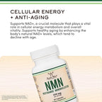 Double Wood Supplements NMN, 60 Capsules (125 mg per Capsule)