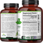 Zazzee Extra Strength Wild Lettuce 10:1 Extract, 120 Vegan Capsules, 4 Month Supply, Lactuca Virosa, Relaxation, Calm & Mood Support, Concentrated 10X Extract, 100% Vegetarian, Non-GMO, Made in USA