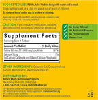 Nature Made Folic Acid 400 mcg (665 mcg DFE) Dietary Supplement for Nervous System Function, Folic Acid Supplements for Women and Men, 250 Tablets, 250 Day Supply