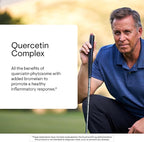 THORNE - Quercetin Complex - Antioxidant Supplement with Bromelain for Immune Health, Respiratory Support & Seasonal Allergy Relief* - Third-Party Certified - Gluten, Dairy & Soy-Free - 60 Capsules