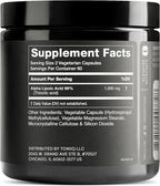 Toniiq 1000mg Ultra High Strength Alpha Lipoic Acid Capsules - Highly Purified 99%+ USP Standard - 120 Capsules ALA Supplement