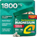 Magnesium Complex for Women – Magnesium for Sleep, Advanced 610mg with Glycinate, Citrate & Vitamin B6 for 3X Absorption + 5-HTP – Supports Sleep, Relaxation, Nerve, Muscle, Bone & Energy Health