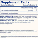 ProHealth Healthy Aging Bundle | Ca AKG Supplement 1,000mg (60 Capsules) + Pure Spermidine Supplement 1mg (180 Veggie Capsules) | Supports Longevity, Metabolic Function, Autophagy & Cellular Health