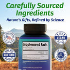 1 Body Magnesium Bisglycinate Capsules - Chelated Magnesium Supplement for Sleep Support, Muscle Cramps & Relaxation - High Absorption Formula Gentle on Stomach - 120 Count