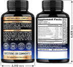 Vitamin B Complex Methylated - B-Complex with Methylfolate & B12 - Bioavailable for Men & Women - 9-in-1 Methylated Multivitamin - Energy, Brain & Mood - Vegan - Made in USA - 120 Capsules, One/Day
