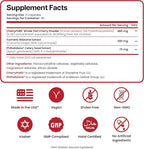 3 in 1 Tart Cherry Extract Capsules with Turmeric & Celery Seed for Feet & Joint Support Uric Acid Flush Cleanse & Purge Pills, 60 Veggie Capsules Manufactured in USA
