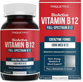 BioActive Vitamin B12 - 1000 mcg, Contains All 3 Coenzyme Forms (Methyl, Adenosyl & Hydroxy) Plus Methylfolate Cofactor | Supports Energy, Metabolism & Mood | Vegan, Non-GMO (60 Servings)