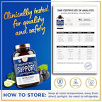 WINDSOR BOTANICALS Cholesterol Supplements - Citrus Bergamot, Niacin, Red Yeast Rice, Berberine, Aronia Berry Extract to Support Normal HDL and LDL Cholesterol Levels - 90 Vegan, Non-GMO Capsules