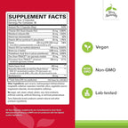Terry Naturally Healthy Feet & Nerves - Herbal Supplement with Bioactive Vitamin B12 - Circulation & Nerve Health Support Supplement - Vegan Capsules with Boswellia Serrata - 60 Capsules