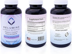 Relumins L-Glutathione & Vitamin C Supplement Bundle – 1000mg Reduced Glutathione Complex with Alpha Lipoic Acid & Rose HIPS (30 Capsules) + MAX Vitamin C 1000mg (60 Capsules)
