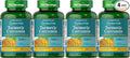 Puritan's Pride Turmeric Curcumin 500mg, Standarized to 95% Cucuminoids, Herbal Dietary Supplement for Antioxidant Health, 180 Radpid Release Capsules,(Pack of 4)