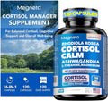 Cortisol Balance & Sleep Support for Women & Men – Natural Calm Formula with Magnesium, Ashwagandha & L-Theanine – Supports Restful Sleep, Relaxation, Focus & Healthy Cortisol Levels – 120 Capsules
