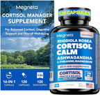 Cortisol Balance & Sleep Support for Women & Men – Natural Calm Formula with Magnesium, Ashwagandha & L-Theanine – Supports Restful Sleep, Relaxation, Focus & Healthy Cortisol Levels – 120 Capsules