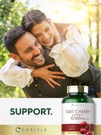 Carlyle Tart Cherry Capsules | 200 Pills | Max Potency | Non-GMO, Gluten Free | Tart Cherry Juice Extract