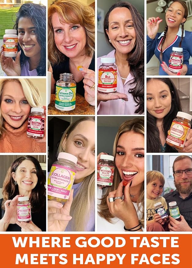 Lunakai USA Made Vitamin E Gummies 400IU with Vitamin C - Delicious, Vegan, Non-GMO Supplement for Daily Skin & Eye Support - 3 Pack