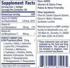 BodyHealth D3 + MK7 - Vitamin D3 5000IU, Vitamin K1, Vitamin K2 - Easy to Swallow Supplement, Supports Bone Strength & Calcium Absorbtion* - 60 Softgels