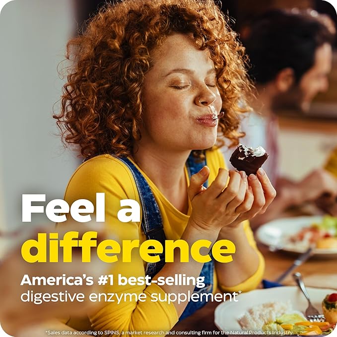 Enzymedica Digest Gold + ATPro, Maximum Strength Digestive Enzymes, Helps Digest Large Meals for Instant Bloating Relief, 45 Capsules