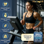 NAD Resveratrol Supplement for Women & Men. Support Cellular Health, Energy + Healthy Aging. High Potency Blend, Plus Third-Party Lab Tested in USA (120 Capsules)