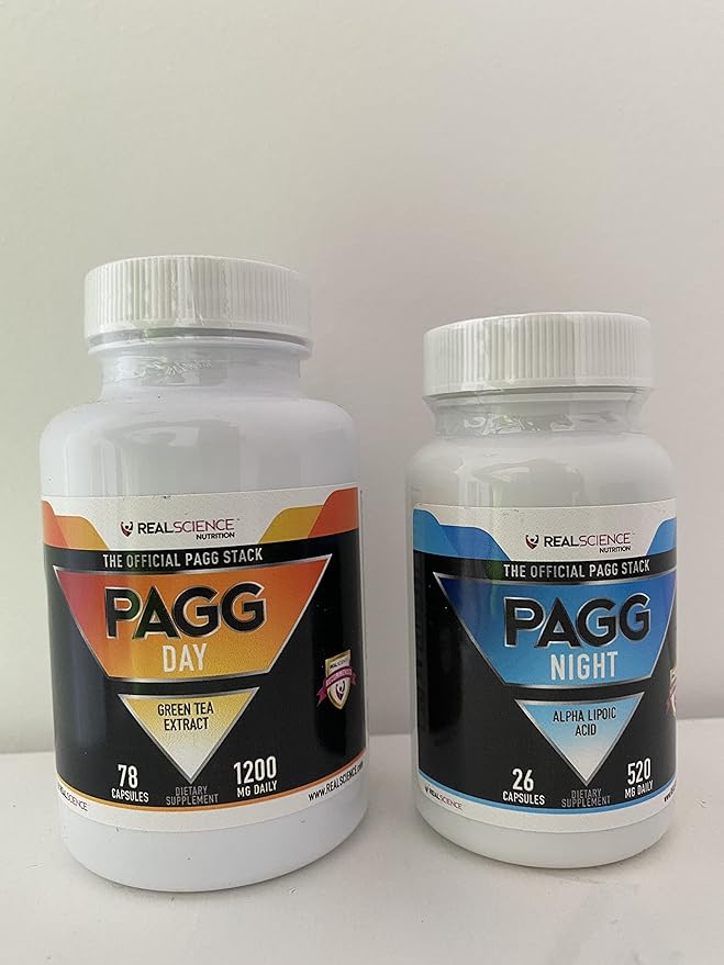4 Hour Body by Tim Ferris, Fat Burning and Muscle Building Support, Green Tea Extract Day Supplements (78 Caps) and Alpha Lipoic Acid Night Supplements (26 Caps)