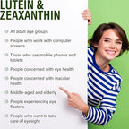 Ved Lutein 40mg with Zeaxanthin 2mg,New Micro encapsulated Marigold Extract Formula, for Maintenance of Normal Vision, 90 Vegan Capsule(3 Months Supply)