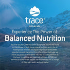 Trace Minerals ConcenTrace Trace Mineral Capsules - ConcenTrace Capsules for Overall Health - Bone Strength, Muscle Recovery & Energy Support - Gluten-Free & Vegan - 90 Count (30 Servings)