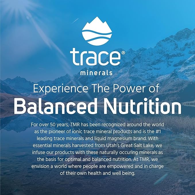 Trace Minerals ConcenTrace Trace Mineral Capsules - ConcenTrace Capsules for Overall Health - Bone Strength, Muscle Recovery & Energy Support - Gluten-Free & Vegan - 90 Count (30 Servings)