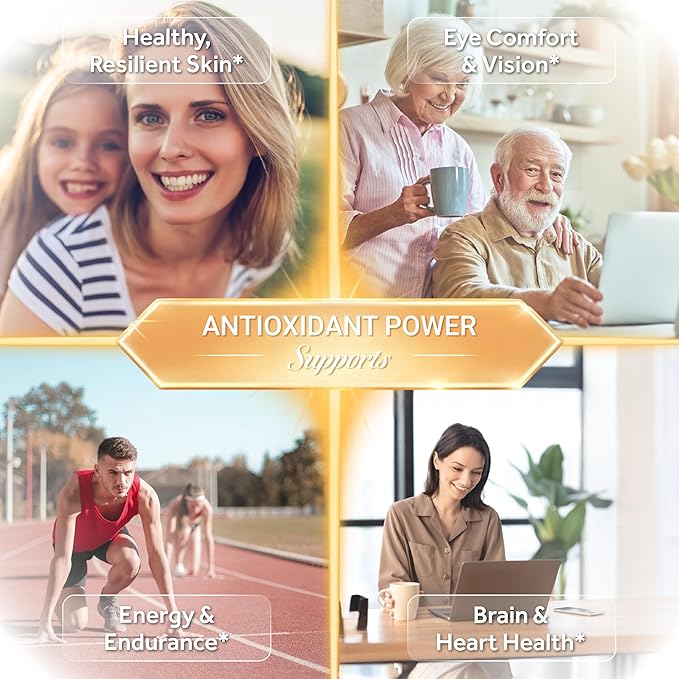 Naturalis New Zealand Astaxanthin (12mg) | Enhanced with Natural Vitamin E | Non-GMO, Soy & Gluten Free | 120 Softgels (4 Month Supply)