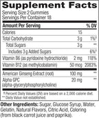 OLLY Laser Focus Gummy, Ginseng, Alpha GPC, B Vitamins, Berry Tangerine Flavor - 36 Count (Pack of 2)