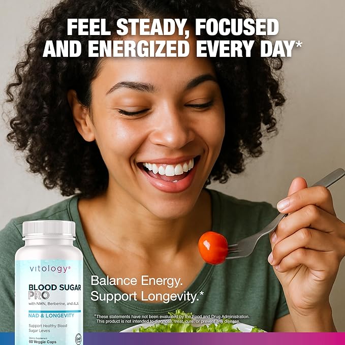 Metabolic Balance PRO – Cellular Energy & Nutrient Utilization Support – NMN, Berberine, Urolithin A, Resveratrol – 60 Veggie Capsules