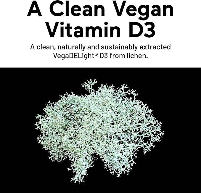 SMARTERNUTRITION Vegan Vitamin D3 5000 IU + Natural Vitamin K2 1100 mcg in Organic Coconut & Olive Oil - D3 K2 Supplement for Immune & Bone Support - 60 Softgels[30 Day Supply]